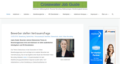 Desktop Screenshot of crosswater-job-guide.com